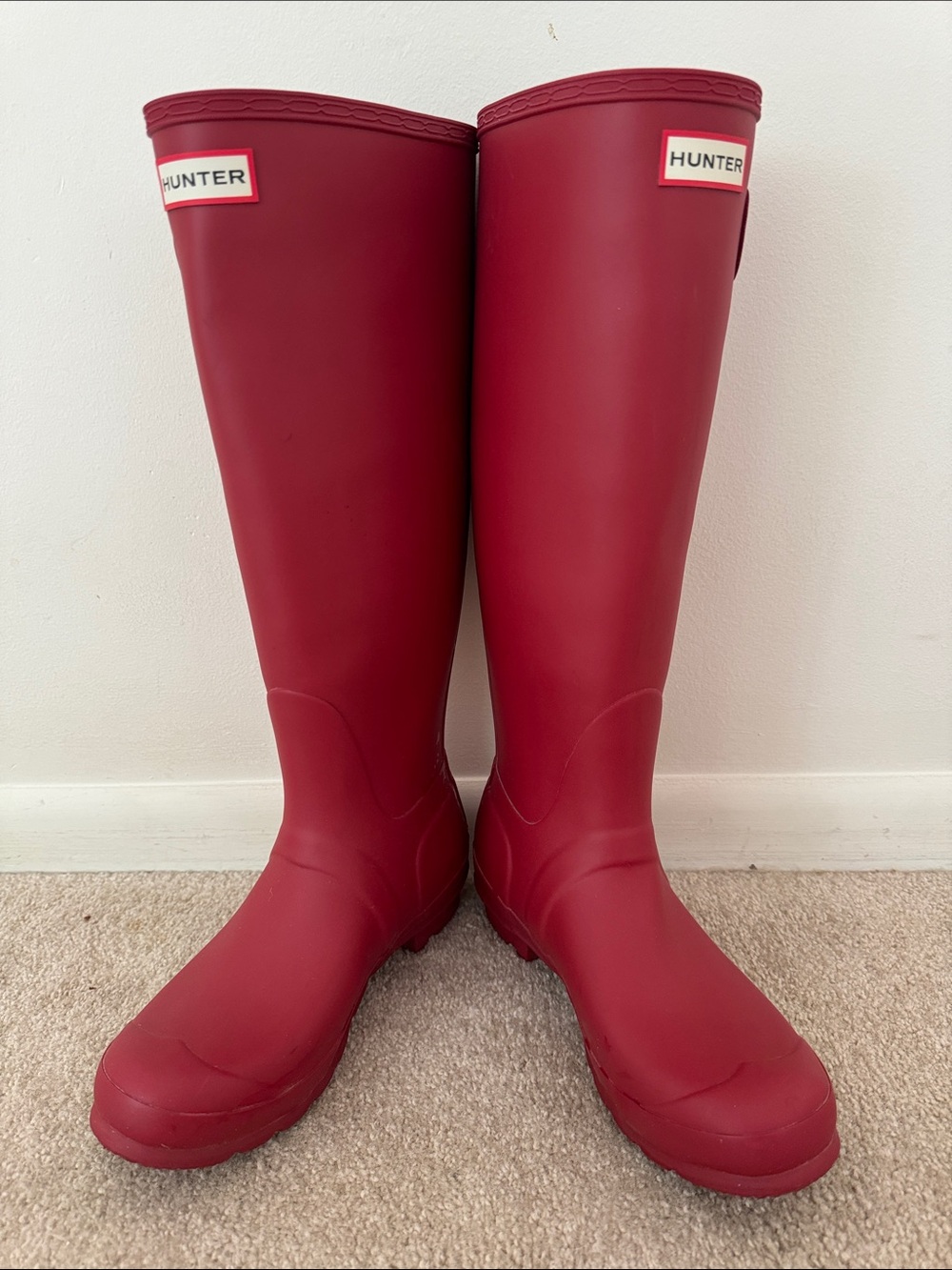Hunter Original Tall Rain Boots - Women’s size 8